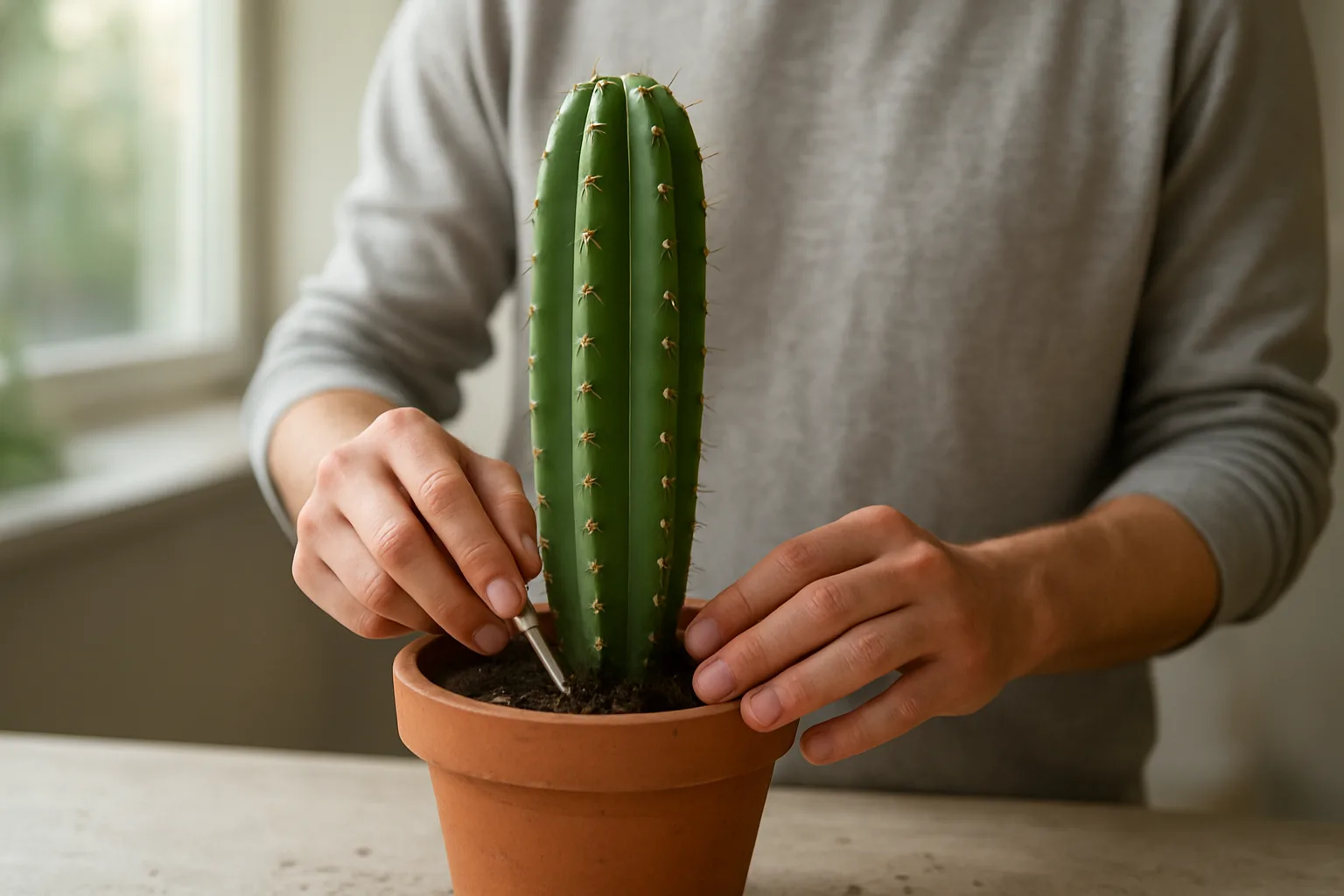 Cómo cuidar el cactus San Pedro en maceta para un crecimiento saludable