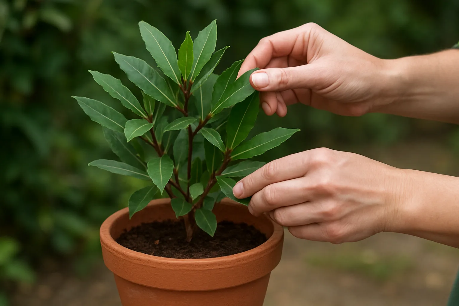 Cómo cuidar laurel de jardín en maceta para que crezca sano y fuerte
