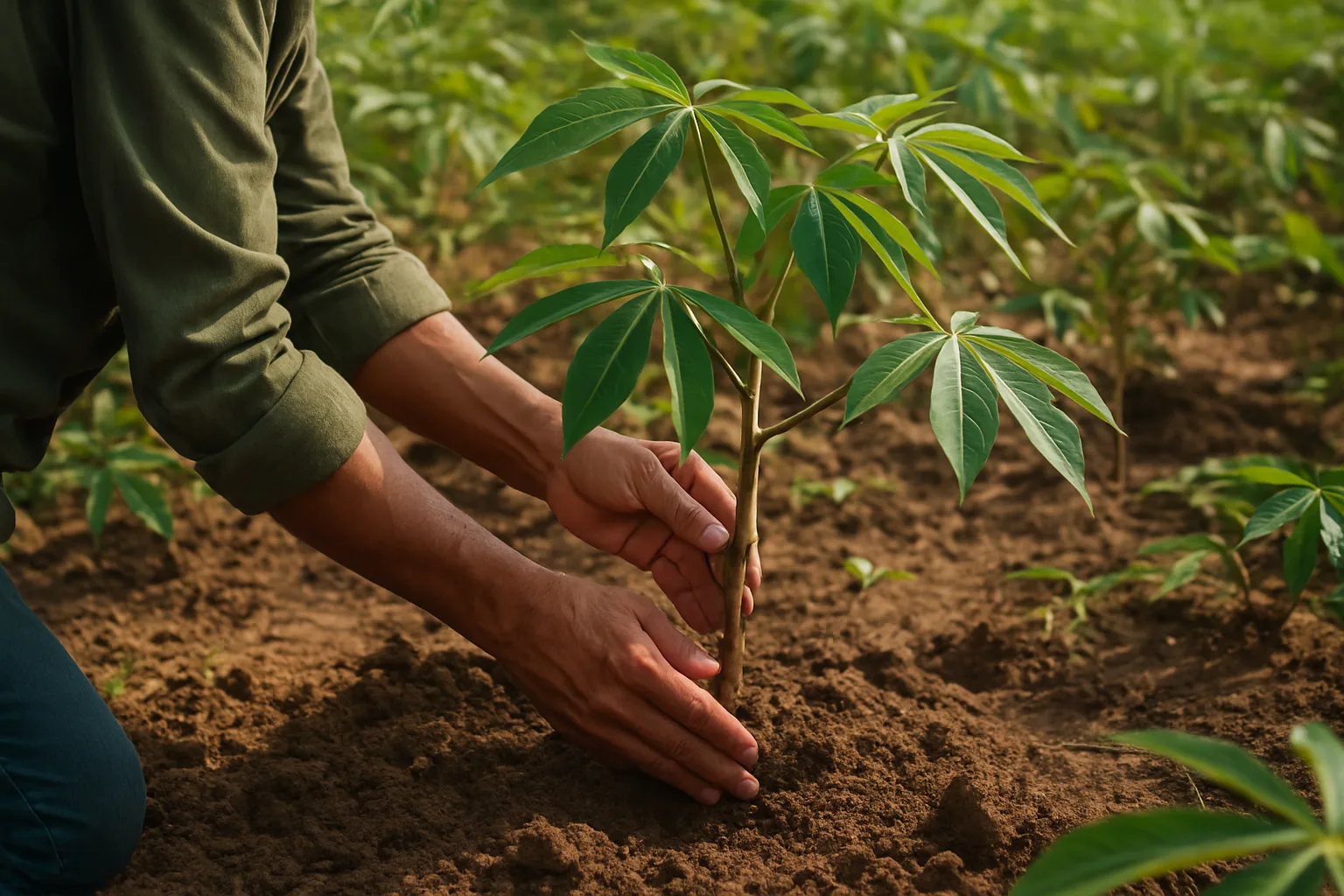 Cómo cultivar mandioca: cuidados esenciales, riego y luz para una buena cosecha