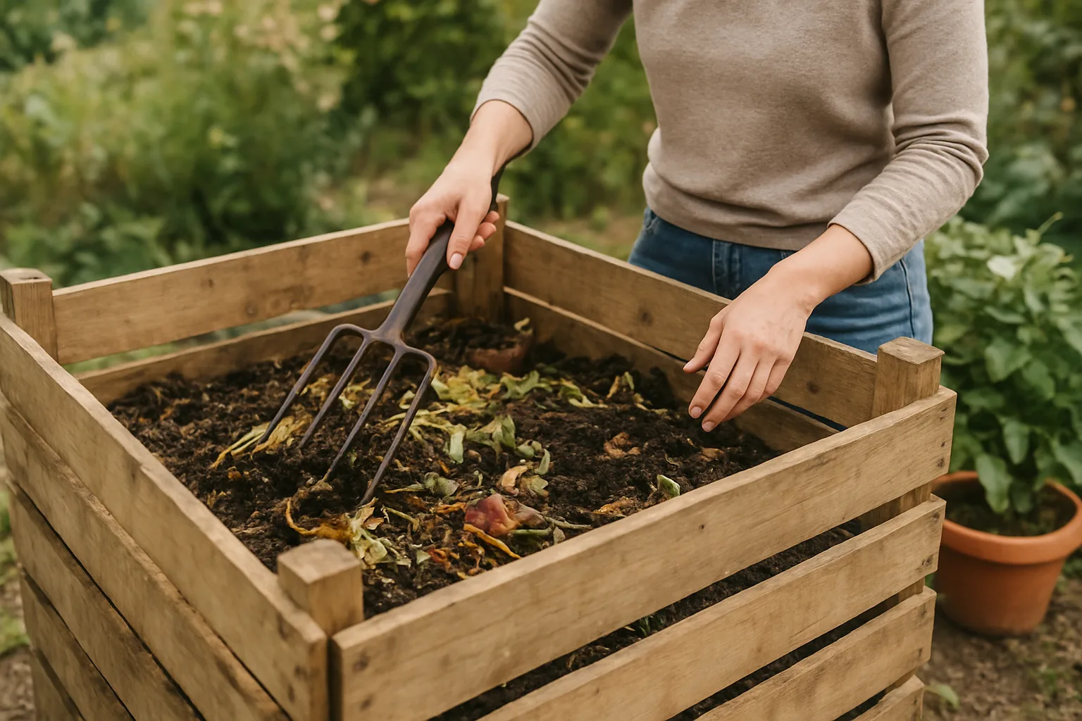 Compostera casera: cómo cuidarla y aprovecharla en tus plantas paso a paso