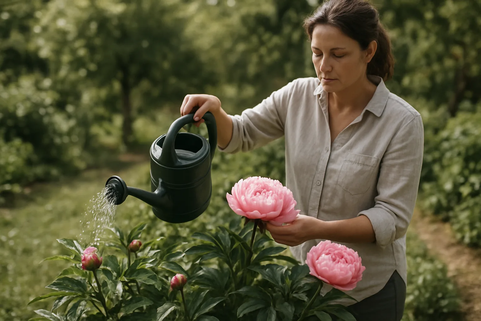 Cuidados esenciales para peonias: cómo regarlas, la luz ideal y cuidar su floración