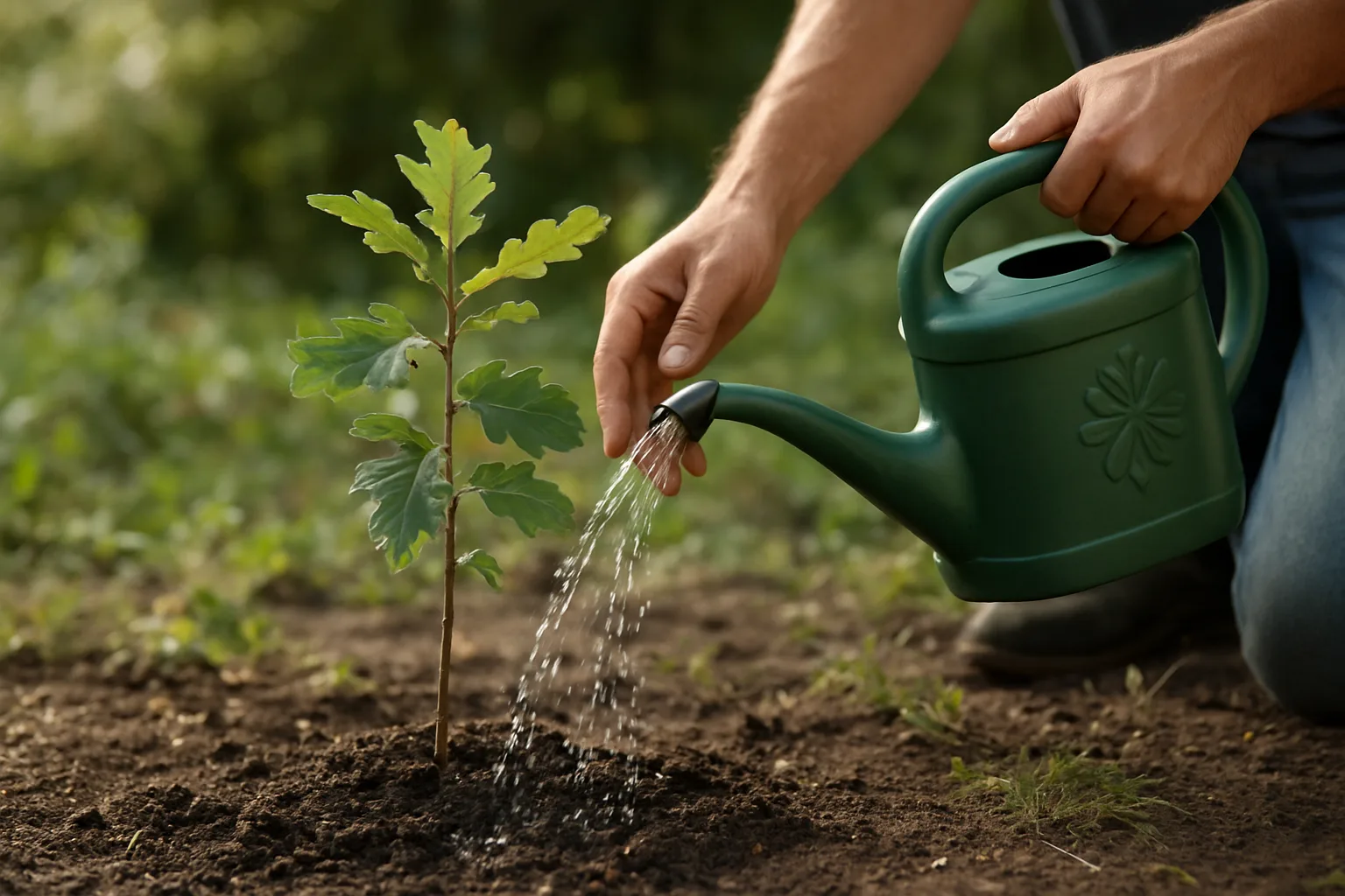 Roble: cuidados esenciales, riego adecuado y luz necesaria para su crecimiento