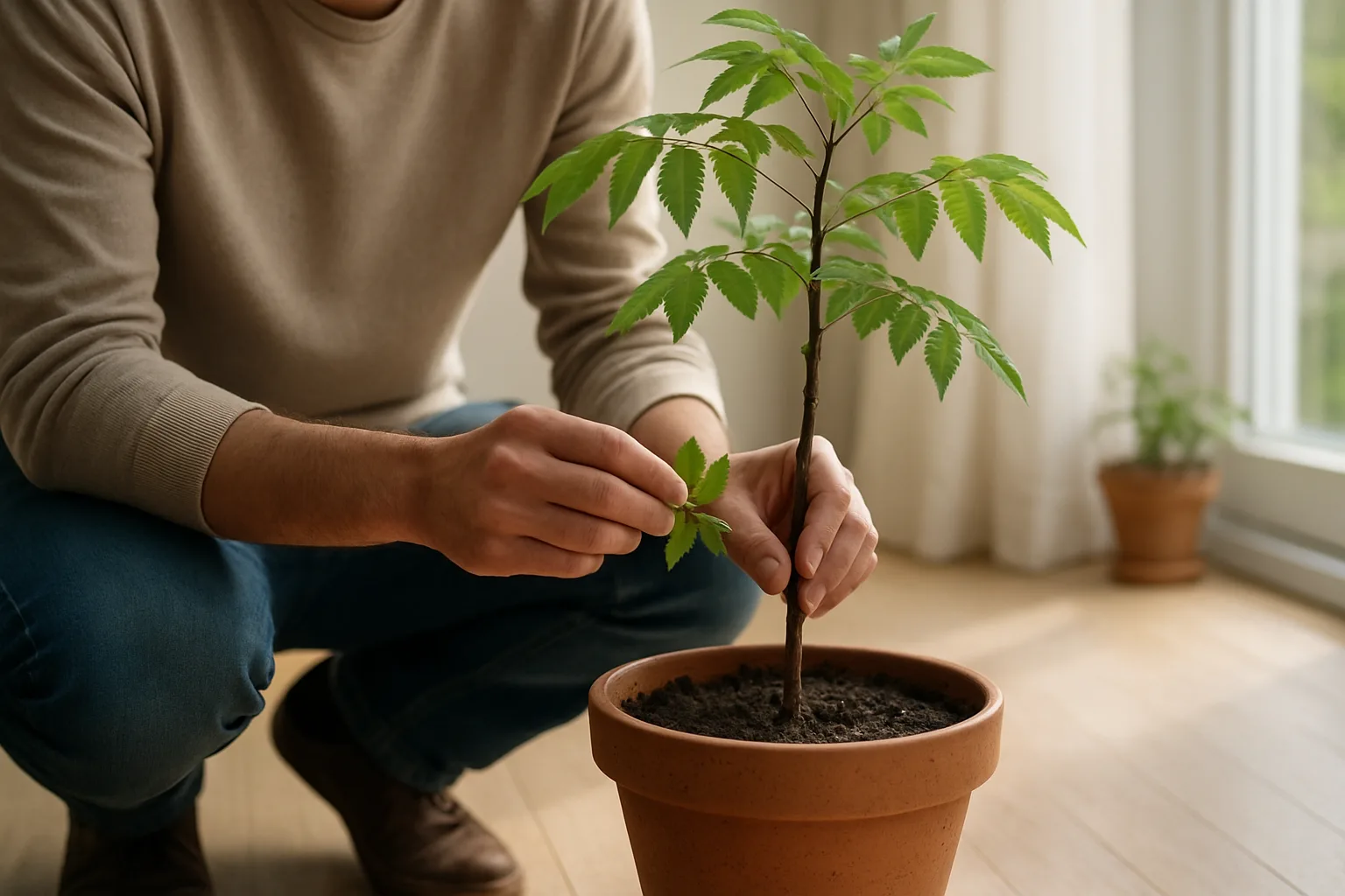 Cómo cultivar un árbol fresno en casa: cuidados, crecimiento y mantenimiento