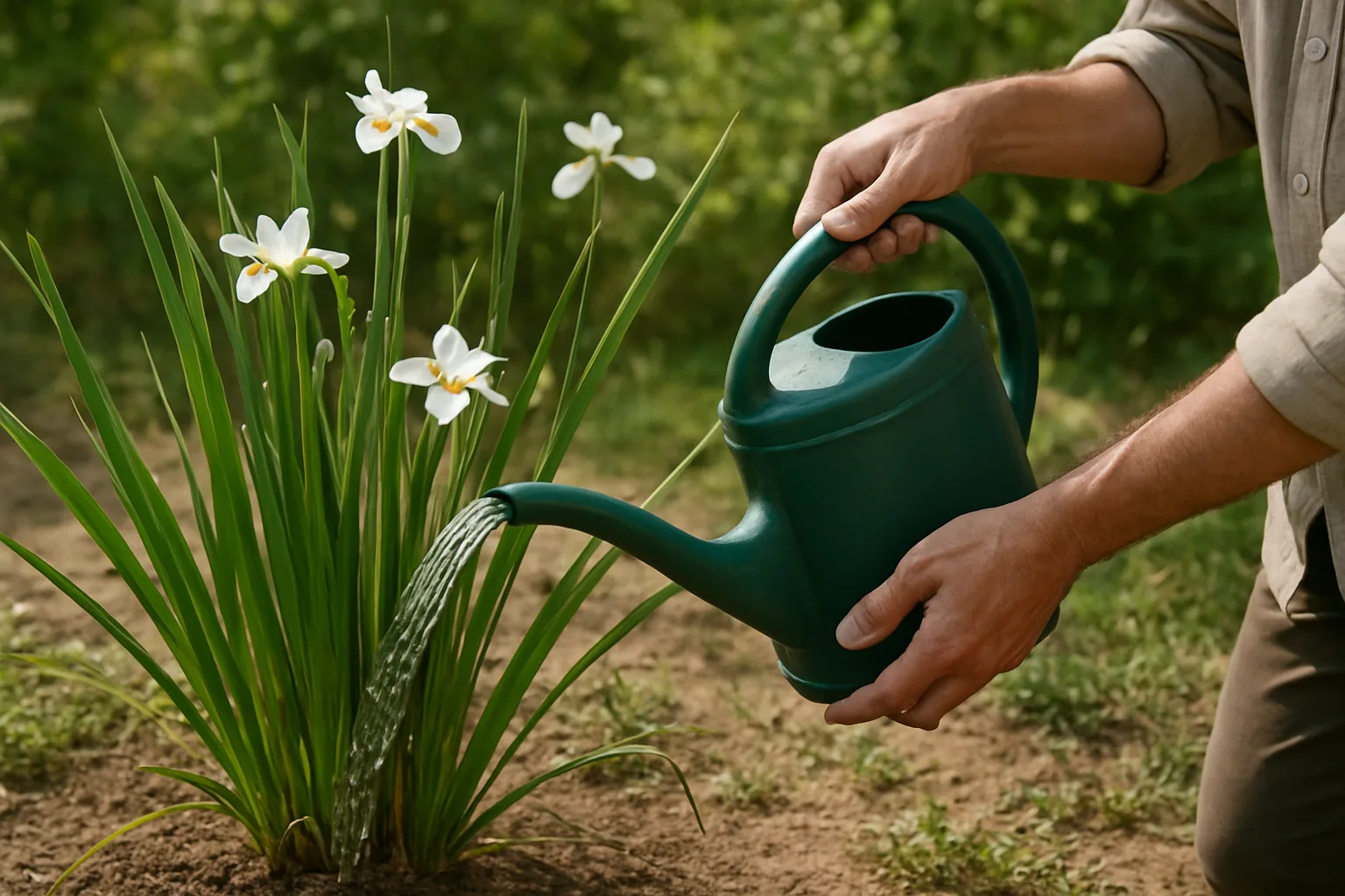 Dietes: cuidados esenciales de riego, luz y reproducción para su cultivo eficaz