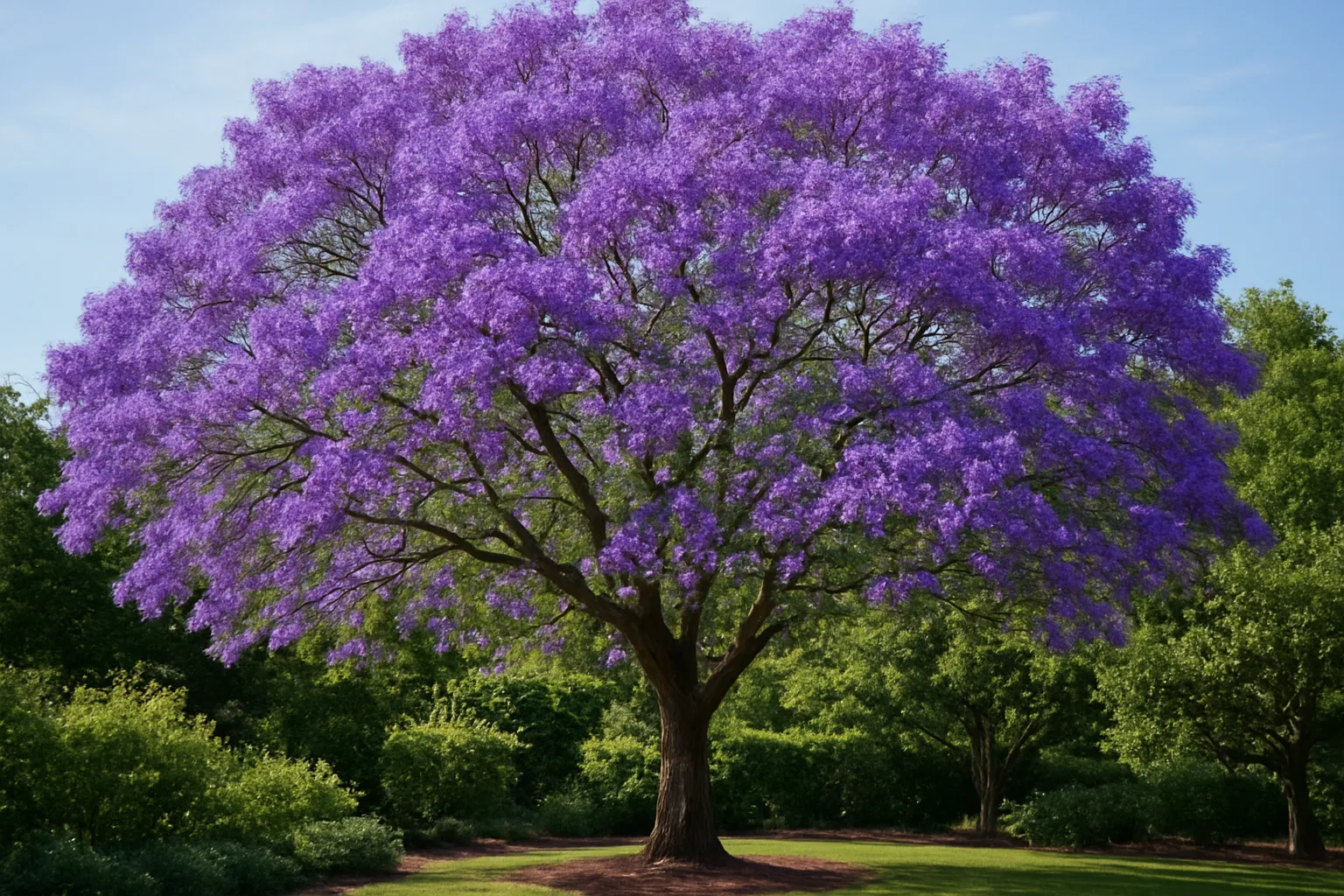 Jacaranda árbol: características, cuidados y usos para un jardín saludable