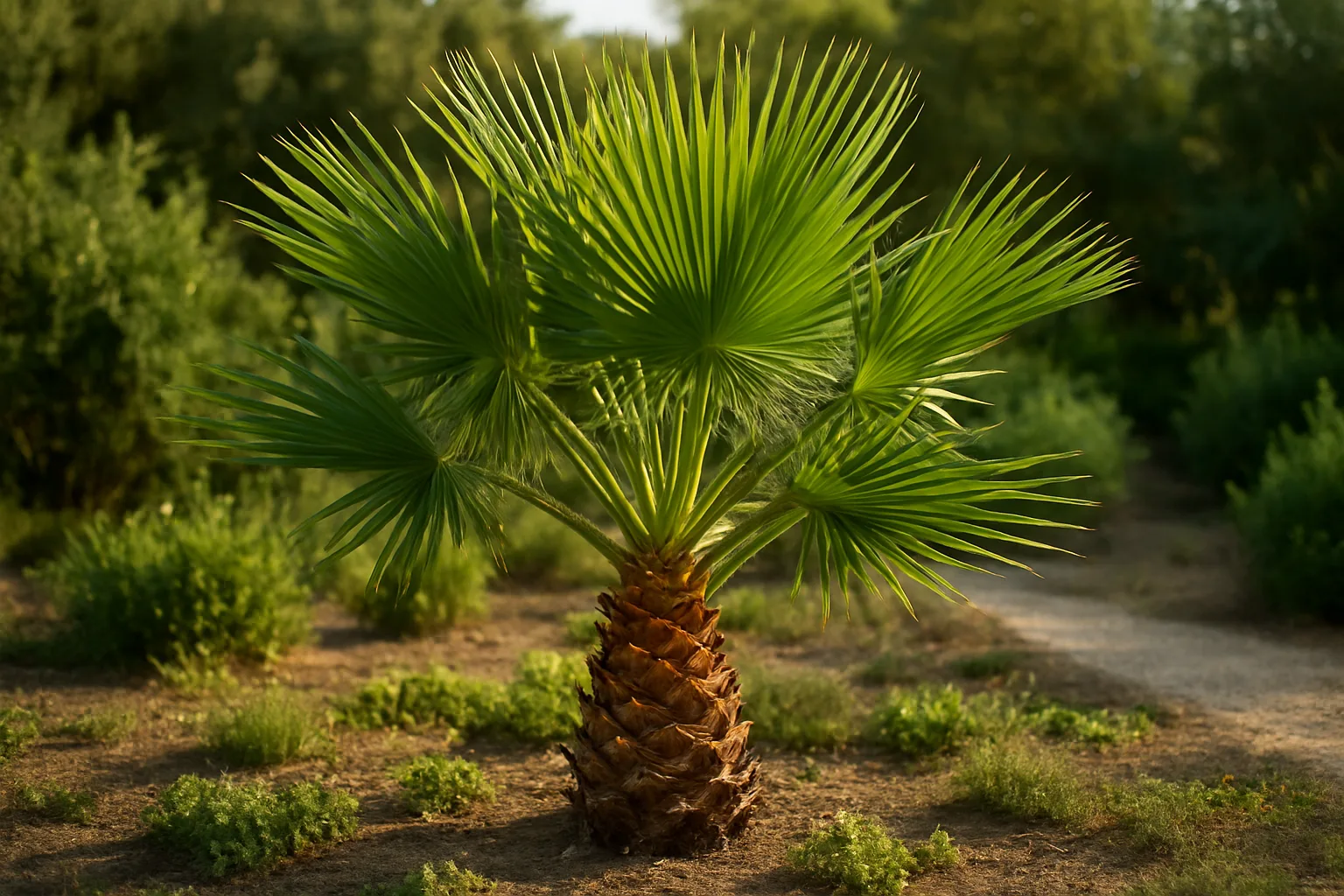 Palmera washingtonia: características, cuidados y guía para su cultivo