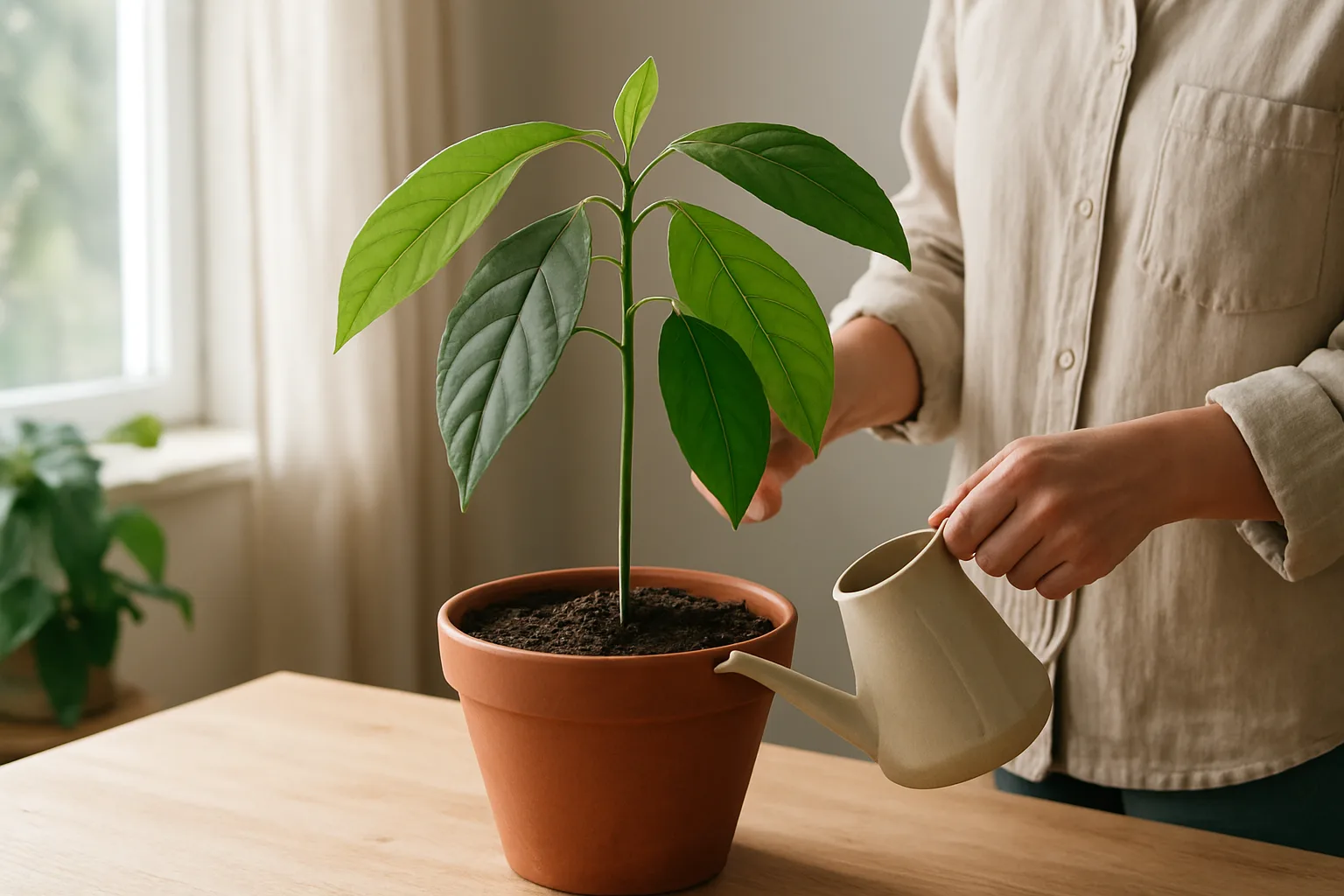 Planta de palta: guía práctica de cuidados, riego y luz para su cultivo en casa