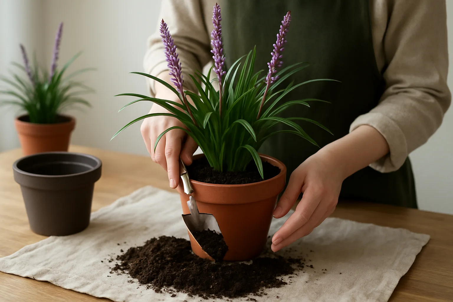 Cómo cultivar liriope muscari en casa: cuidados básicos para su crecimiento