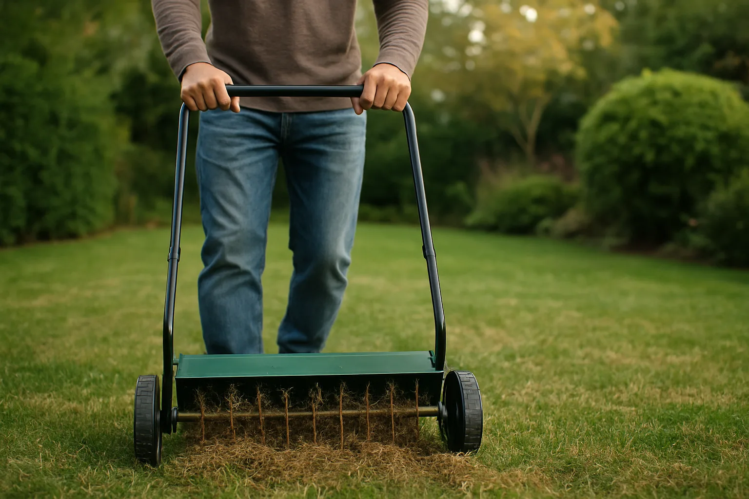 Cómo realizar el aireado de césped en casa para un jardín saludable
