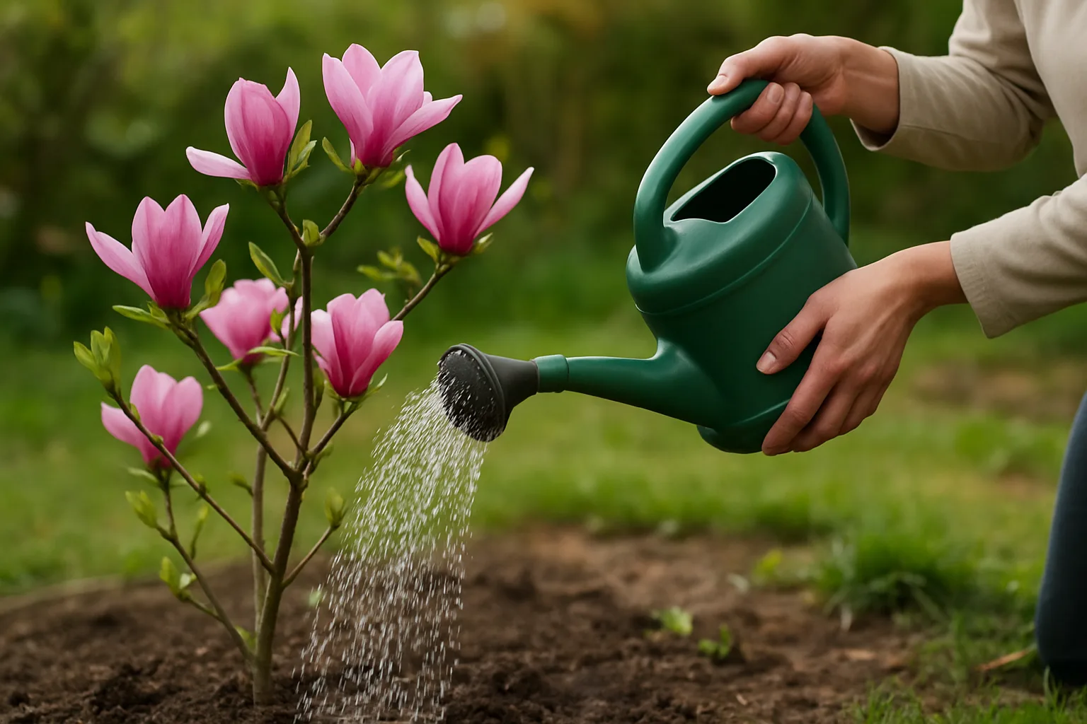 Flor magnolia: cuidados esenciales, riego adecuado y necesidades de luz