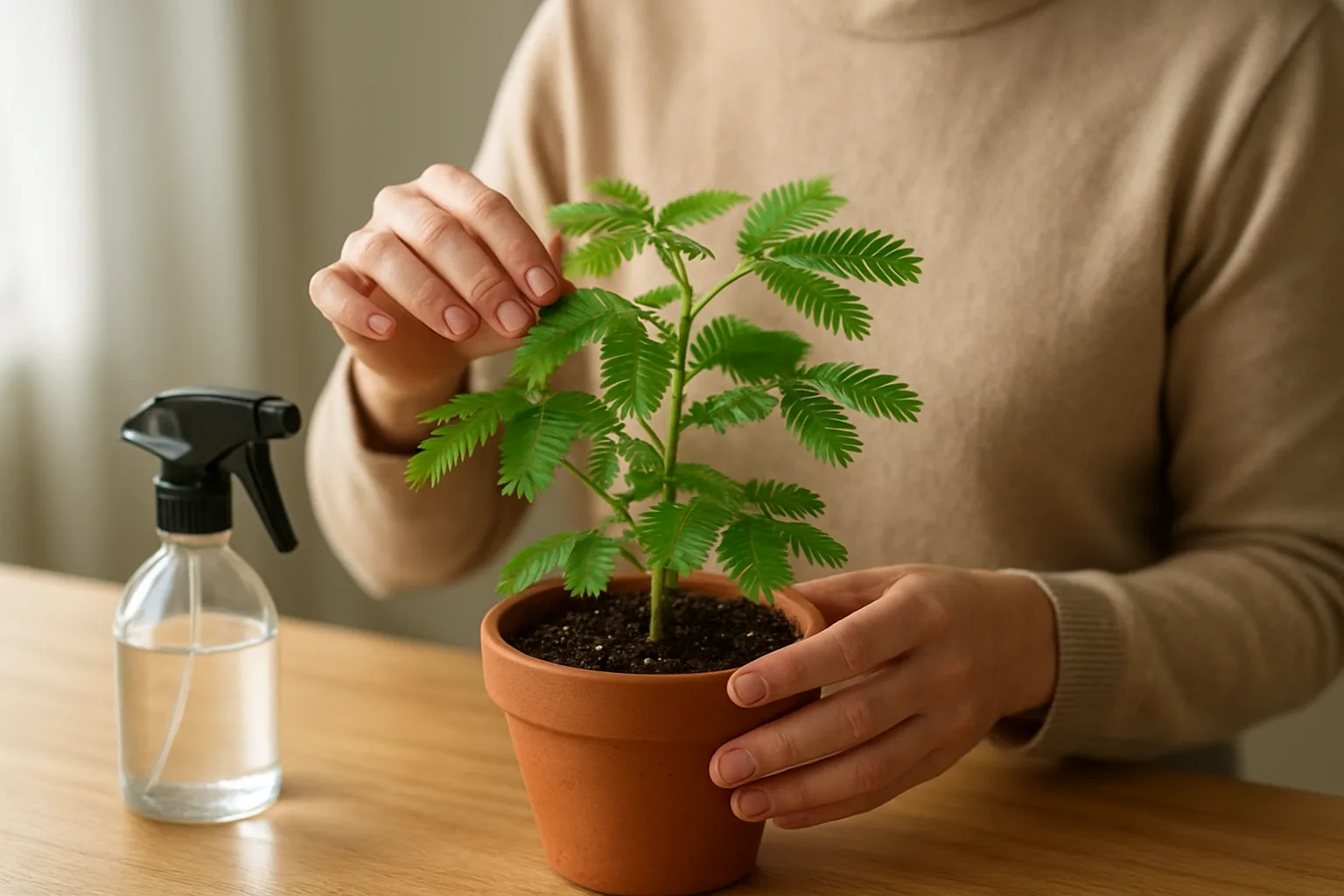 Cómo cultivar planta mimosa en casa: cuidados prácticos para su crecimiento