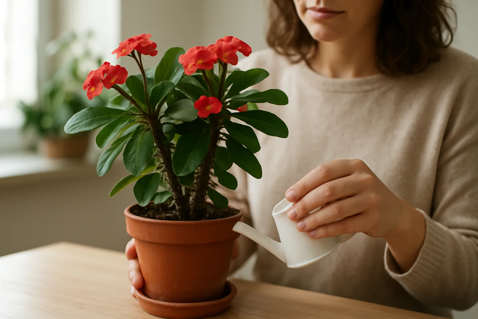 Corona de novia planta: guía práctica para su cuidado en casa