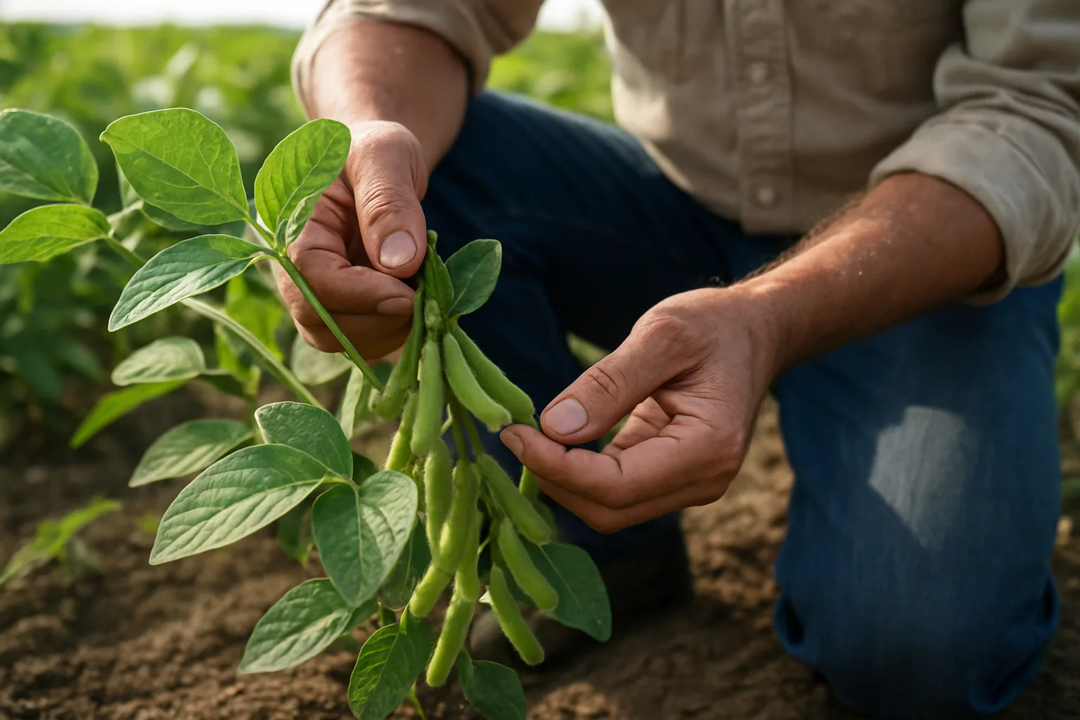 Glycine max: guía práctica para su cuidado y cultivo saludable