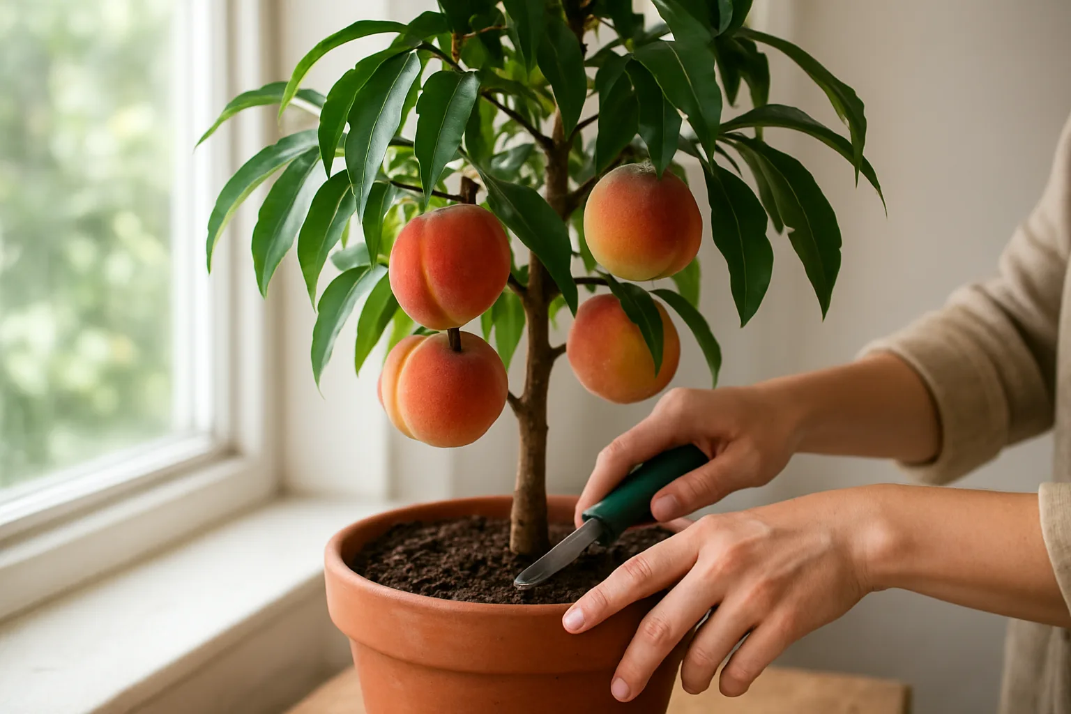 Planta de durazno: guía práctica para cuidarla en casa y mantenerla sana